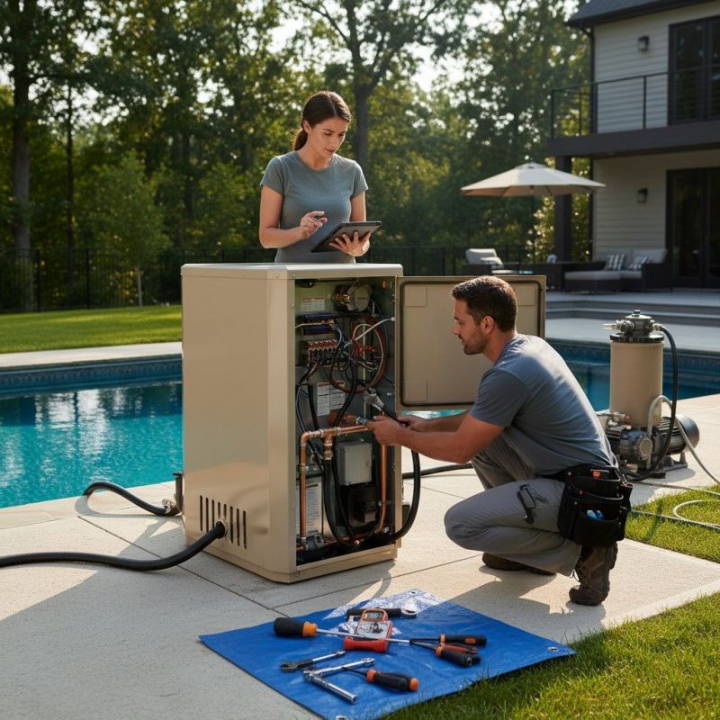 Pool Heater Installation