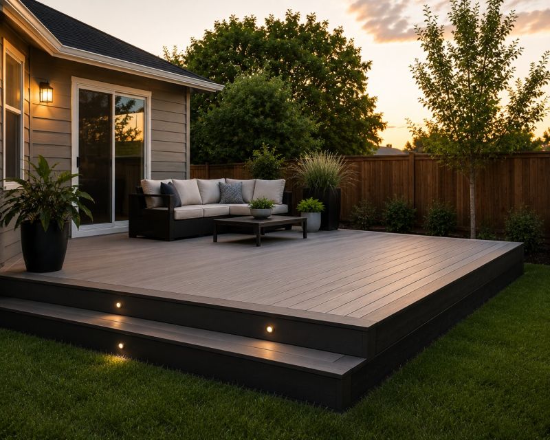 Floating Deck Installation in Norwalk, CT
