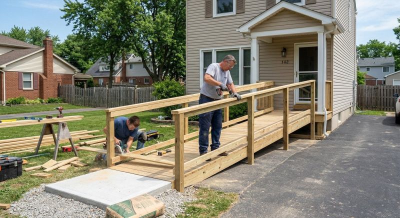 Wood Ramp Service in Kansas City, KS