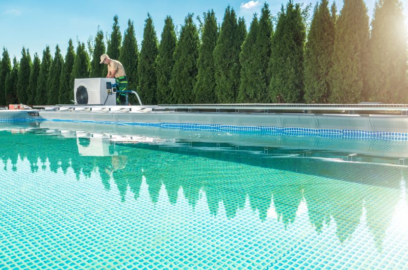 A pool heater allows you to enjoy your pool comfortably
